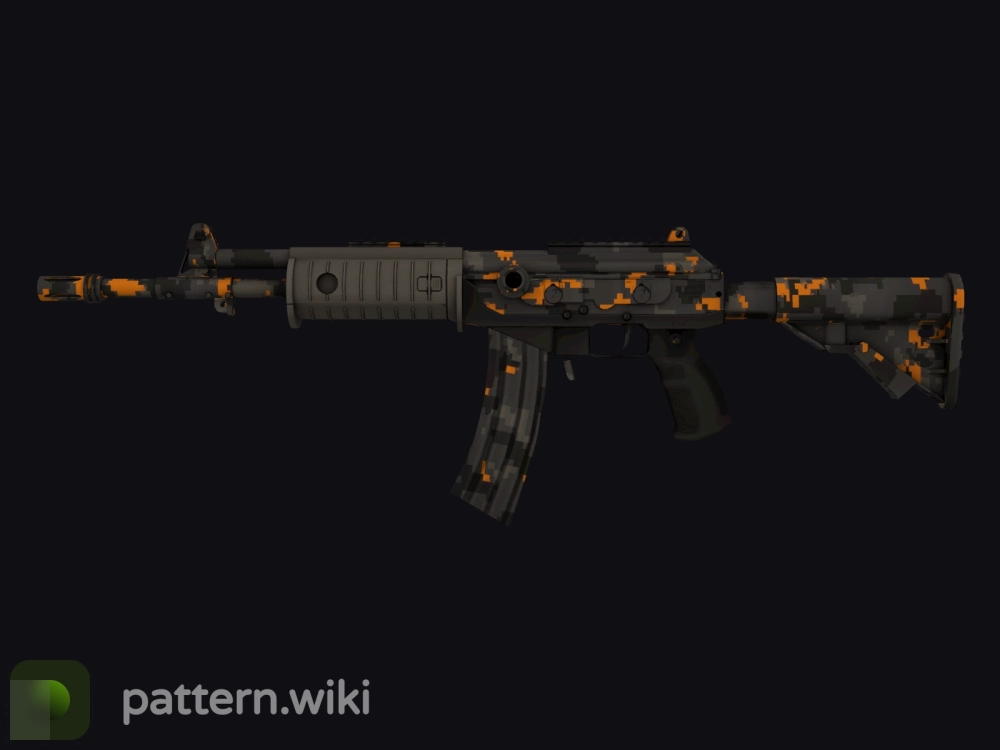 Galil AR Orange DDPAT seed 510