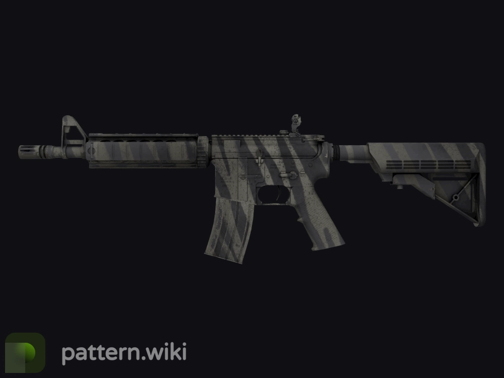 M4A4 Faded Zebra seed 933