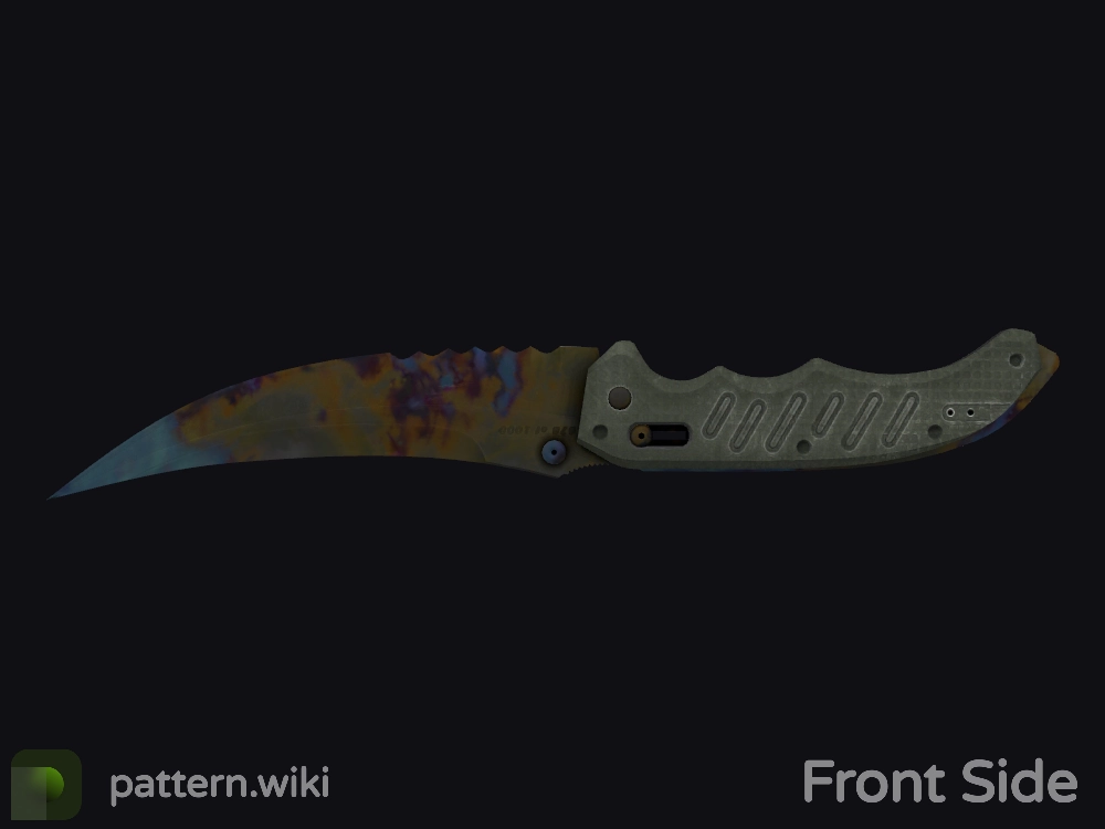 Flip Knife Case Hardened seed 838