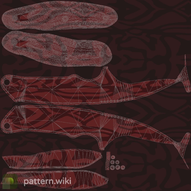 Gut Knife Slaughter seed 9 pattern template