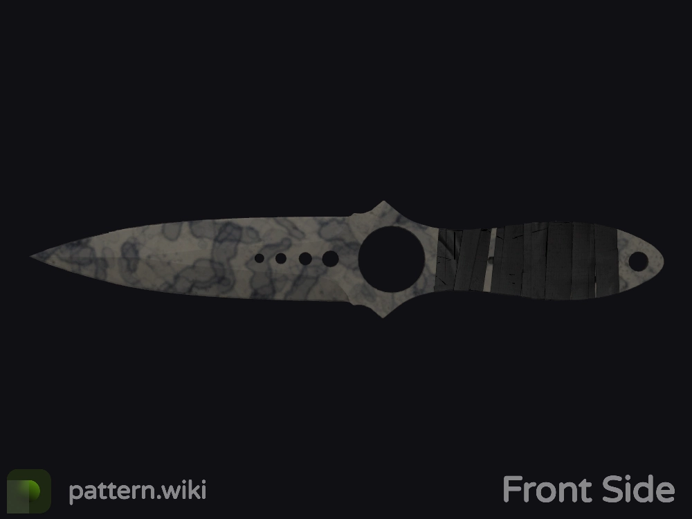Skeleton Knife Stained seed 464