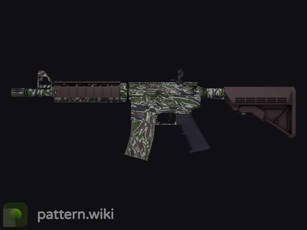 M4A4 Jungle Tiger seed 45