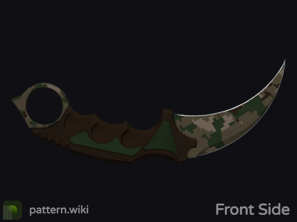 Karambit Forest DDPAT seed 141