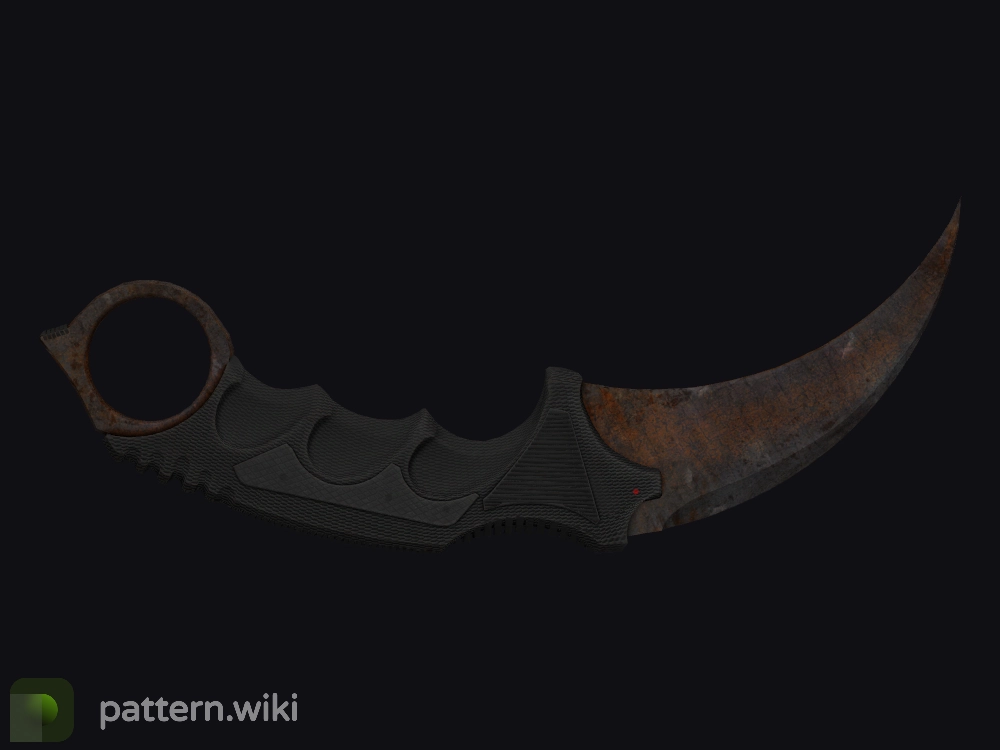 Karambit Rust Coat seed 435