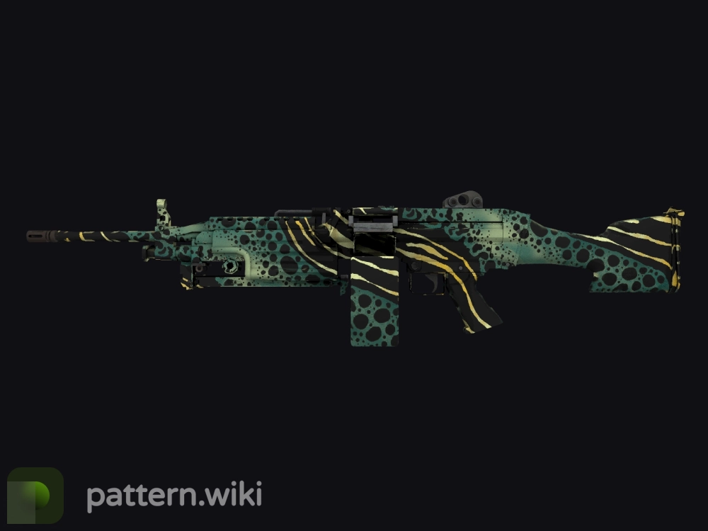 M249 Emerald Poison Dart seed 504