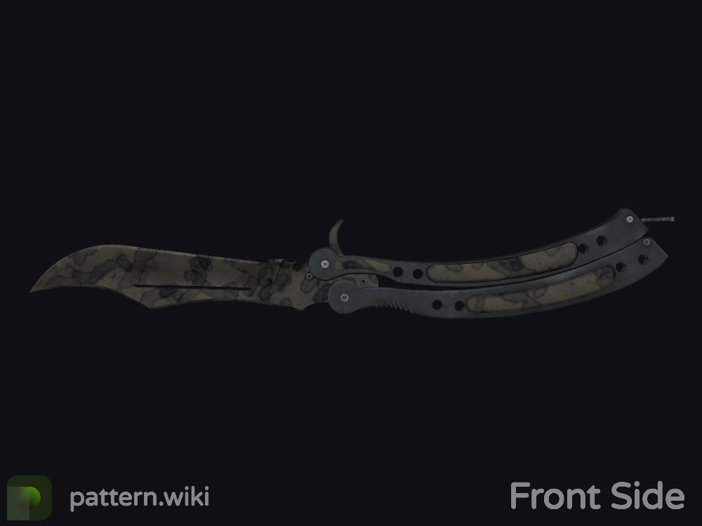 Butterfly Knife Stained seed 308