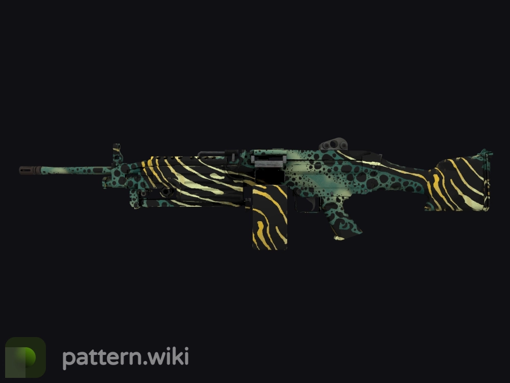 M249 Emerald Poison Dart seed 881