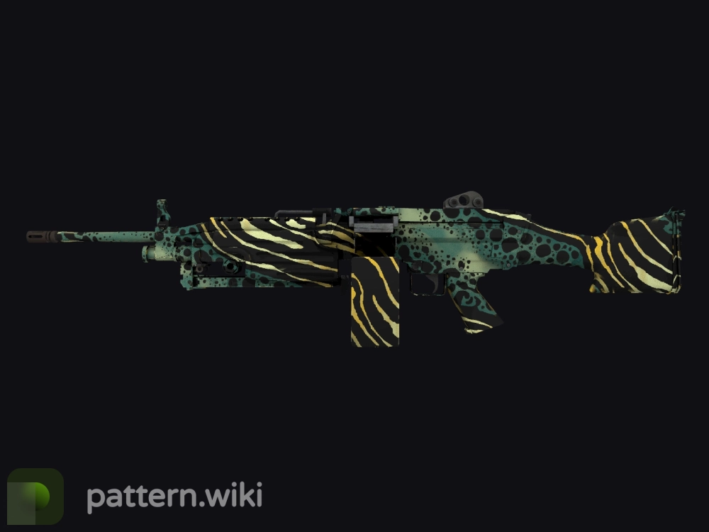 M249 Emerald Poison Dart seed 619