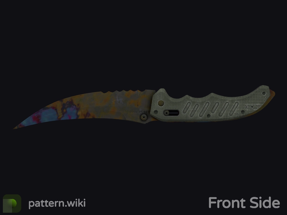 Flip Knife Case Hardened seed 487