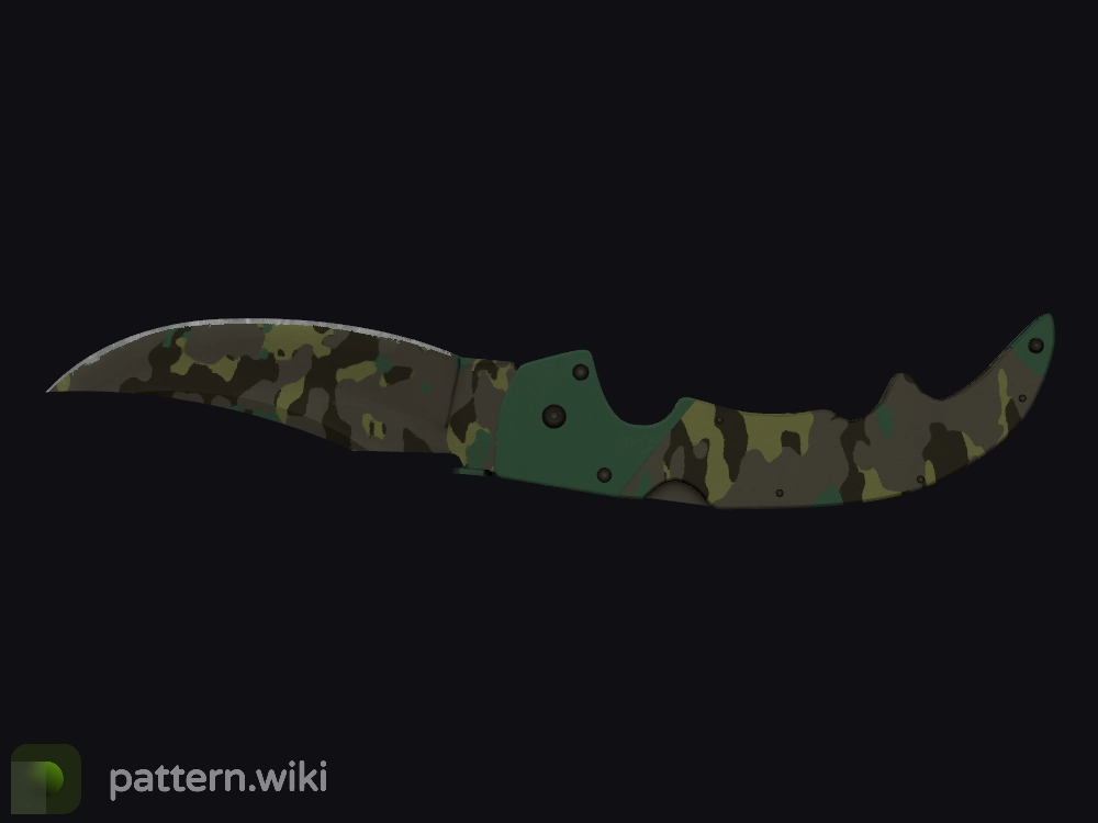 Falchion Knife Boreal Forest seed 787