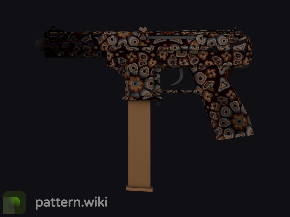 Tec-9 Orange Murano seed 893