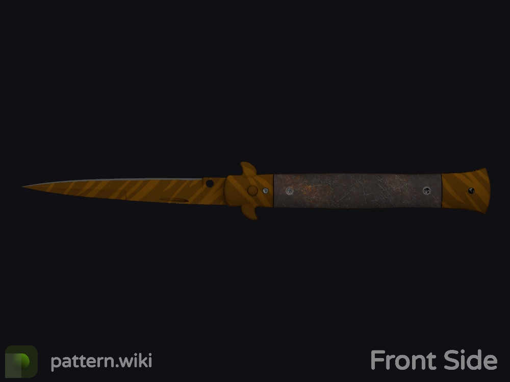 Stiletto Knife Tiger Tooth seed 292