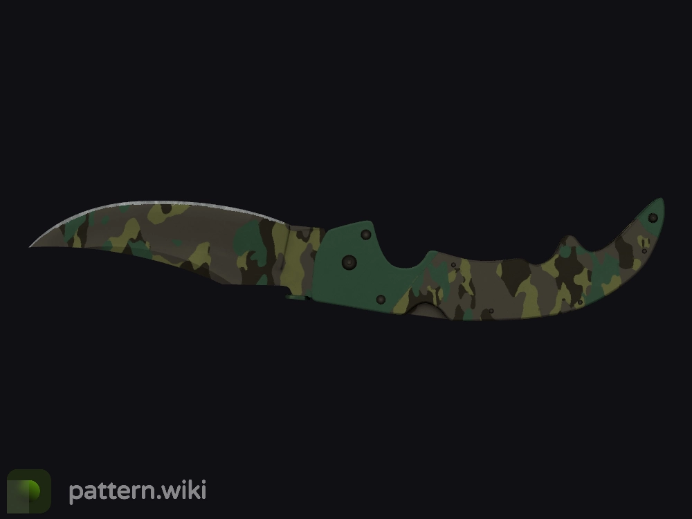 Falchion Knife Boreal Forest seed 278