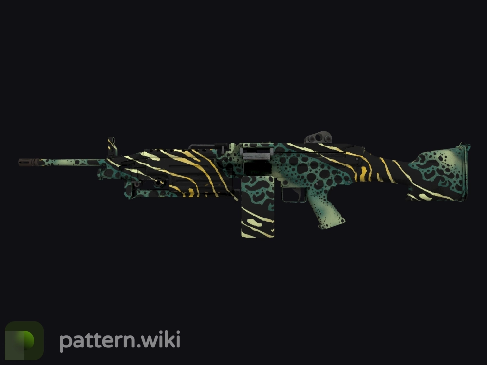 M249 Emerald Poison Dart seed 438