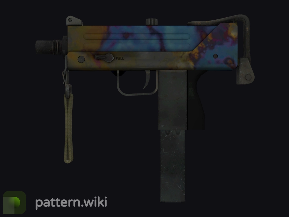 MAC-10 Case Hardened seed 764