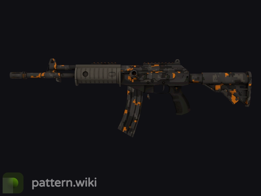 Galil AR Orange DDPAT seed 621