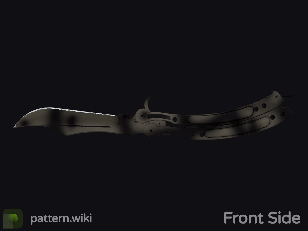 Butterfly Knife Scorched seed 824