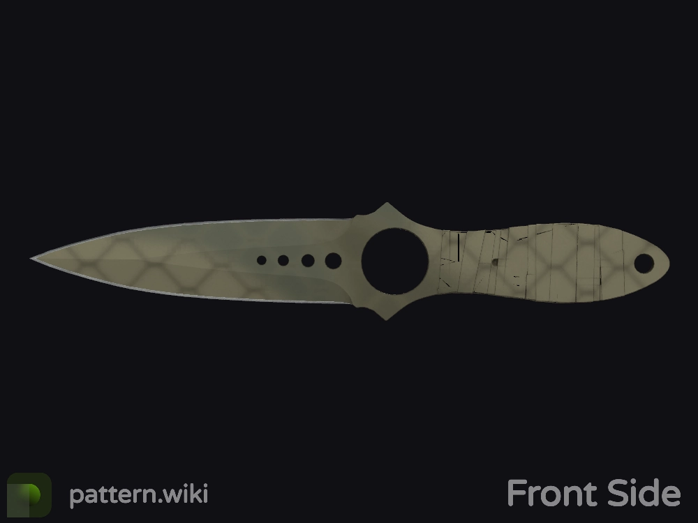 Skeleton Knife Safari Mesh seed 638