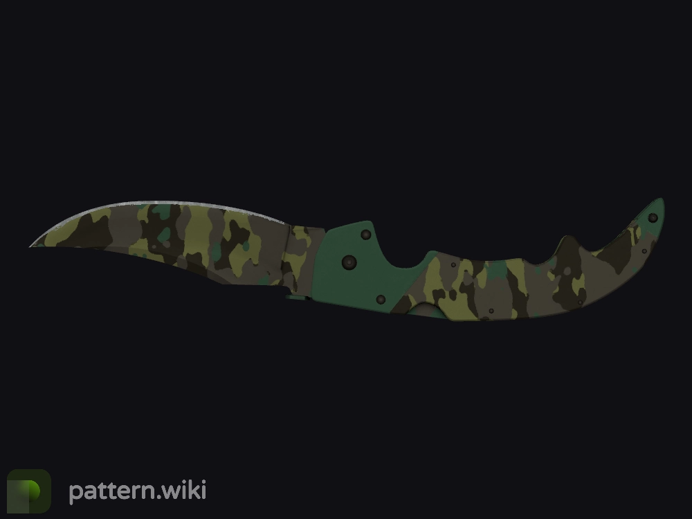 Falchion Knife Boreal Forest seed 231