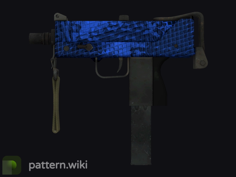 MAC-10 Lapis Gator seed 531