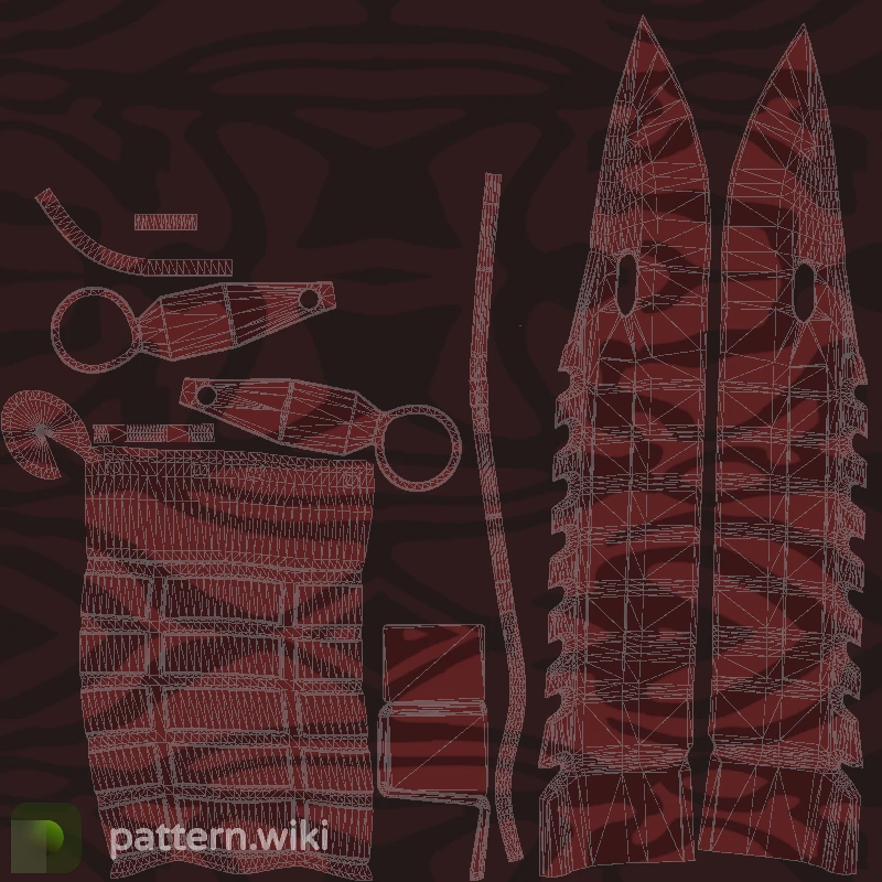 M9 Bayonet Slaughter seed 728 pattern template