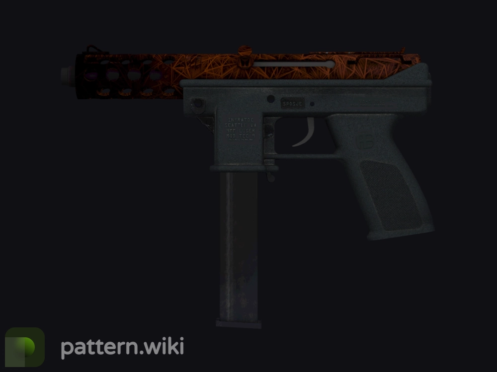 Tec-9 Red Quartz seed 965