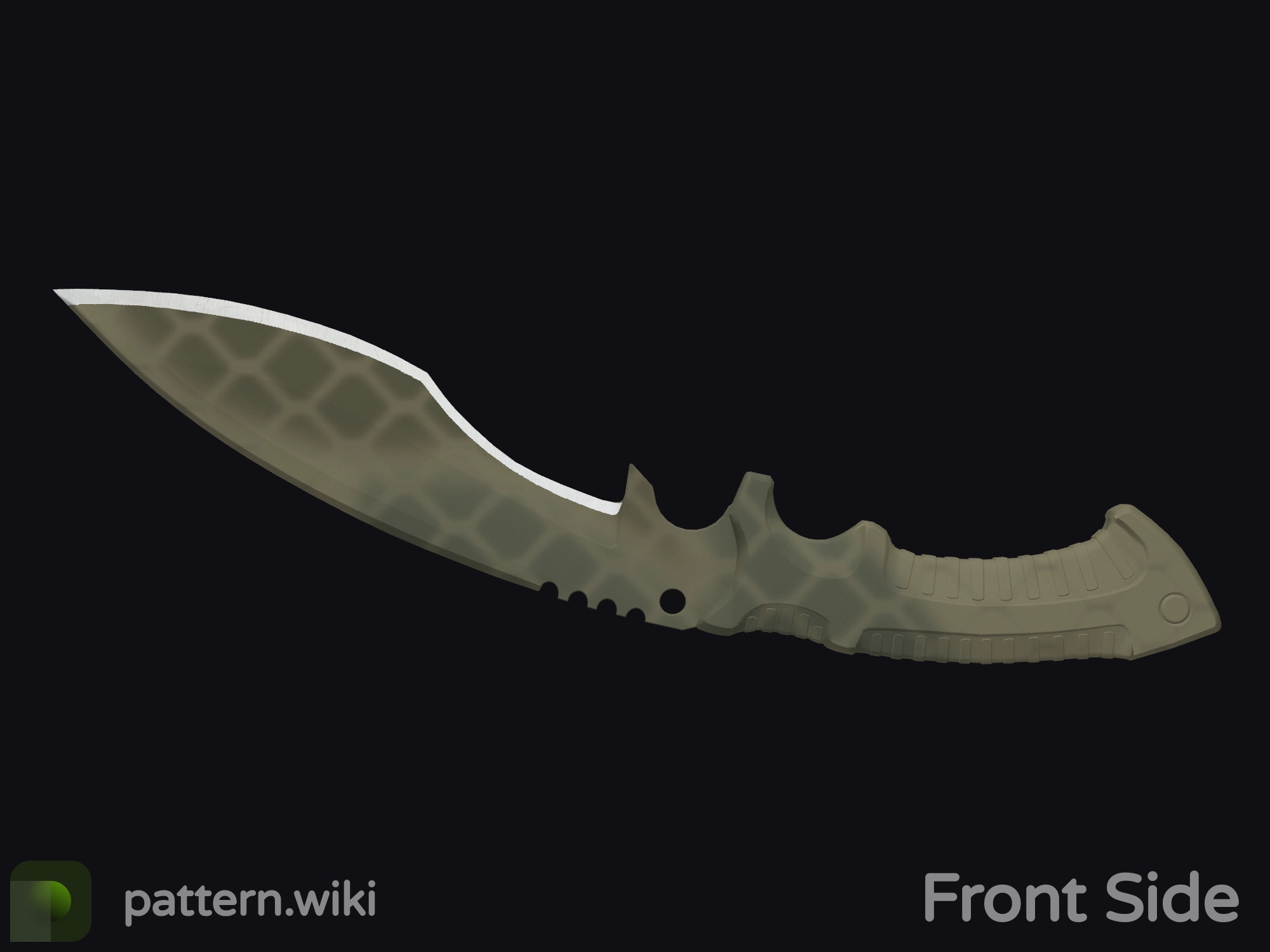 Kukri Knife Safari Mesh seed 123