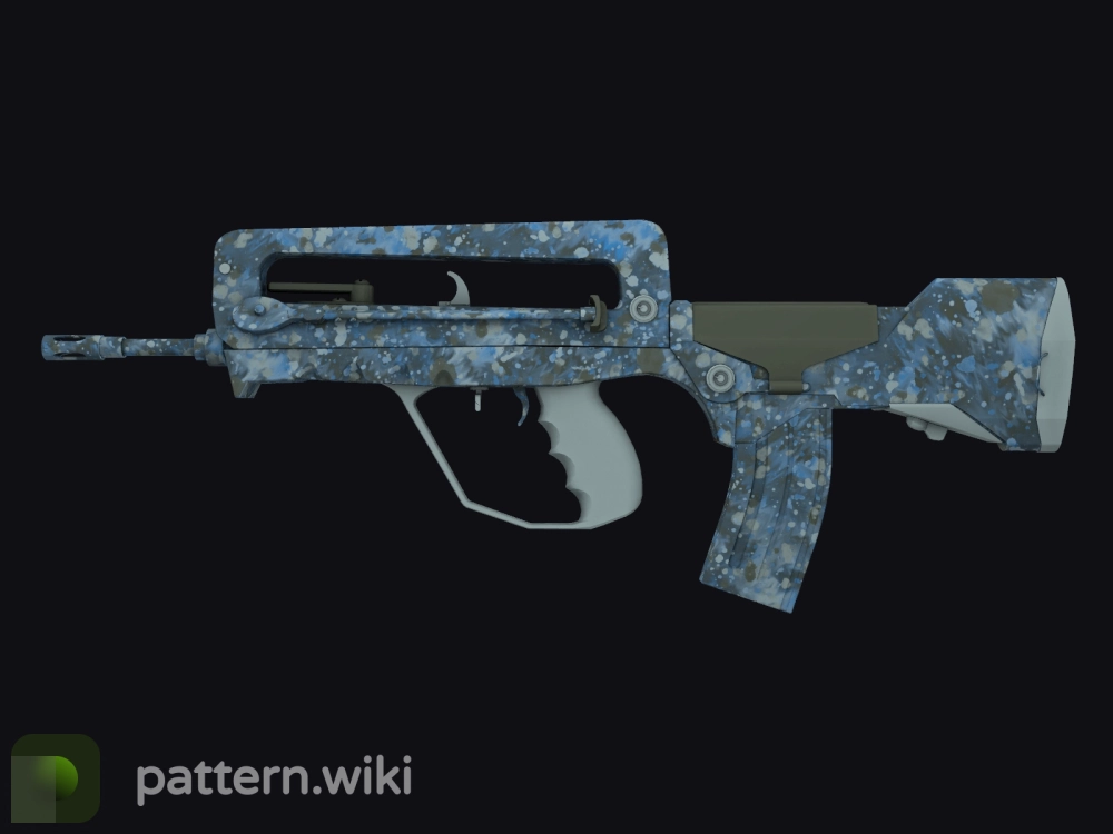 FAMAS Cyanospatter seed 802