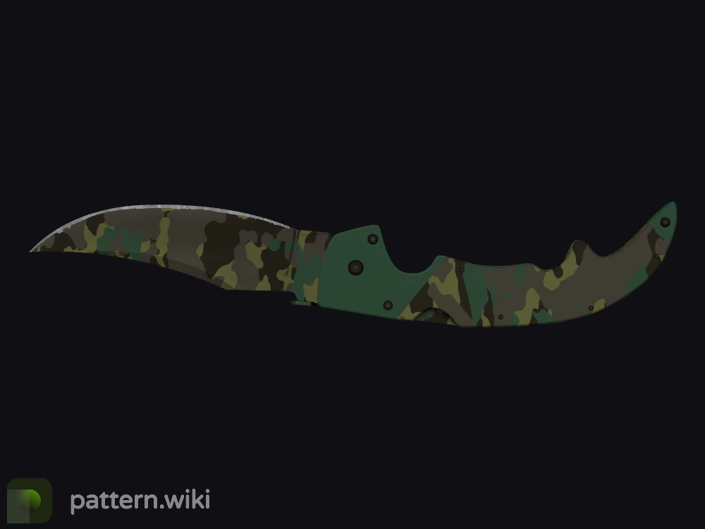 Falchion Knife Boreal Forest seed 155