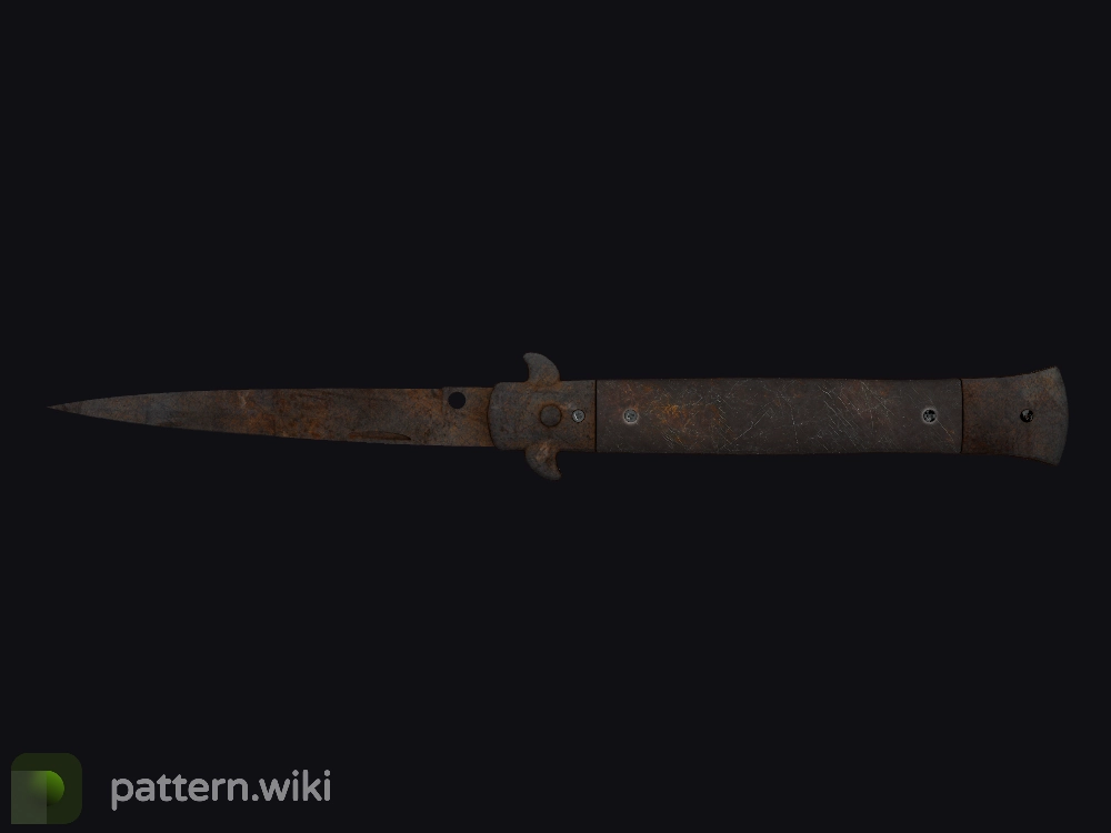 Stiletto Knife Rust Coat seed 958