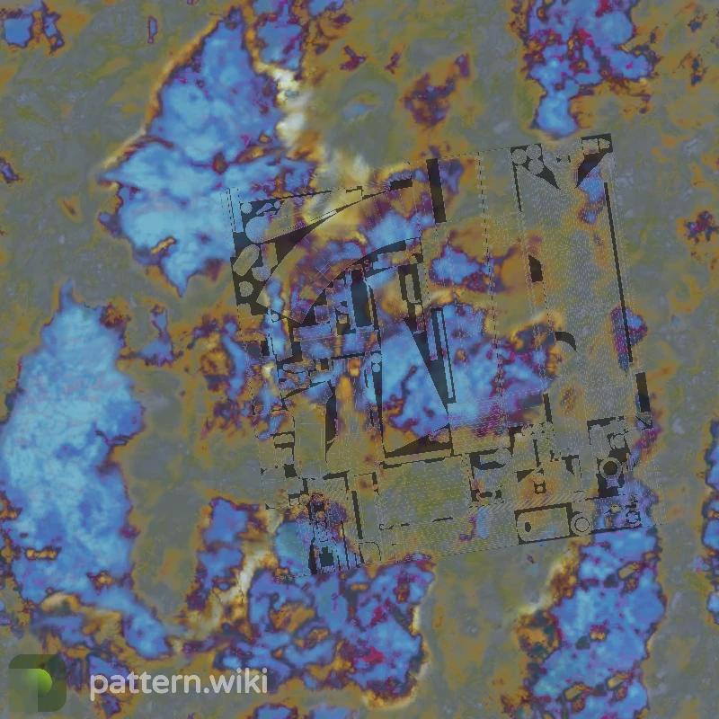 AK-47 Case Hardened seed 995 pattern template