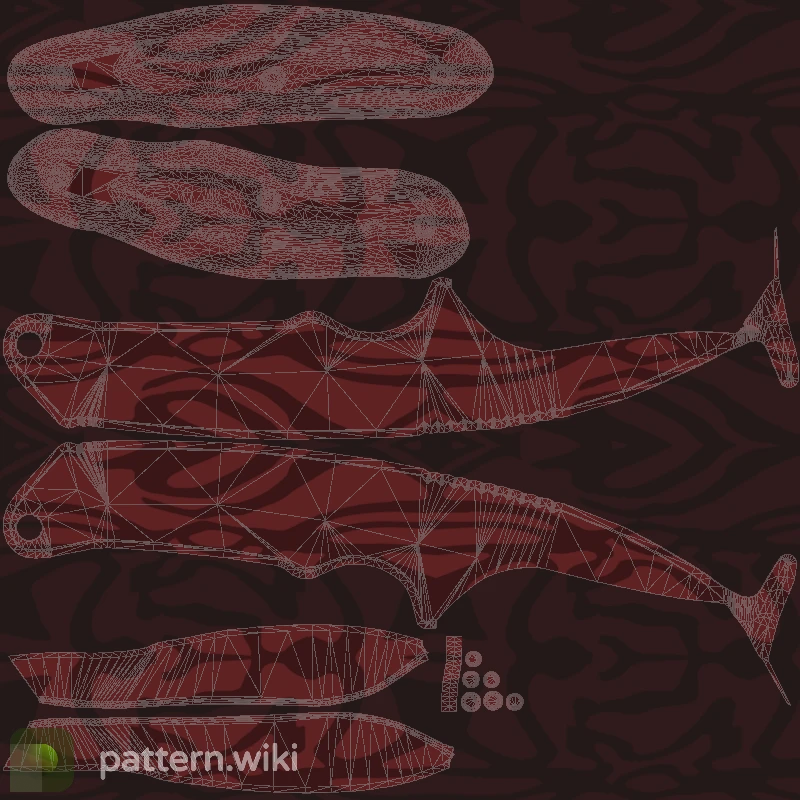 Gut Knife Slaughter seed 130 pattern template