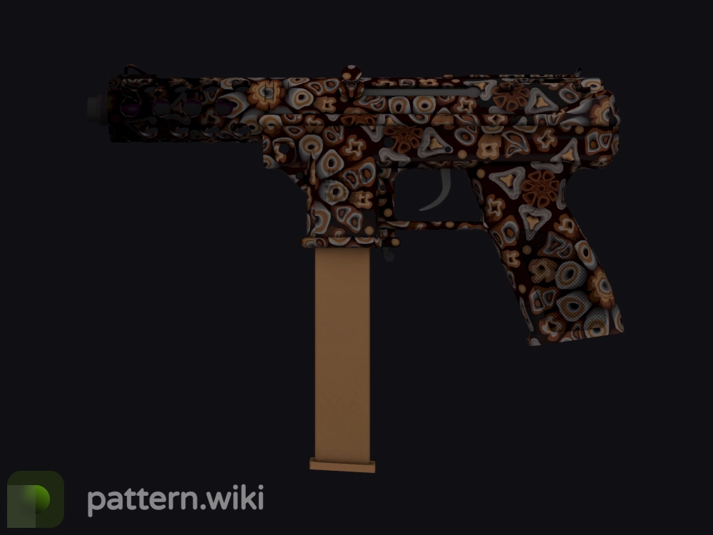 Tec-9 Orange Murano seed 331