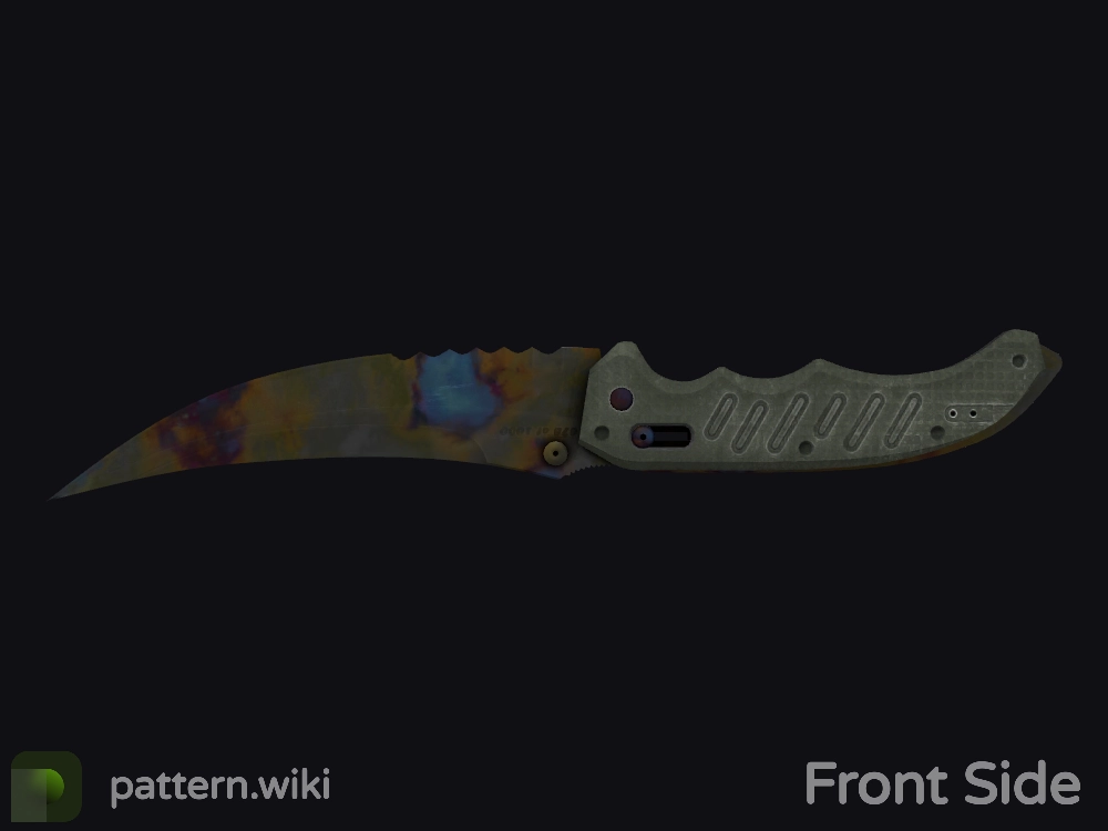 Flip Knife Case Hardened seed 981