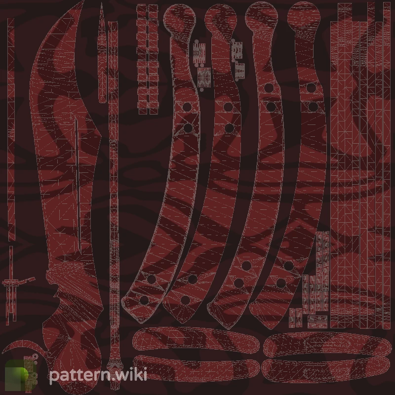 Butterfly Knife Slaughter seed 30 pattern template