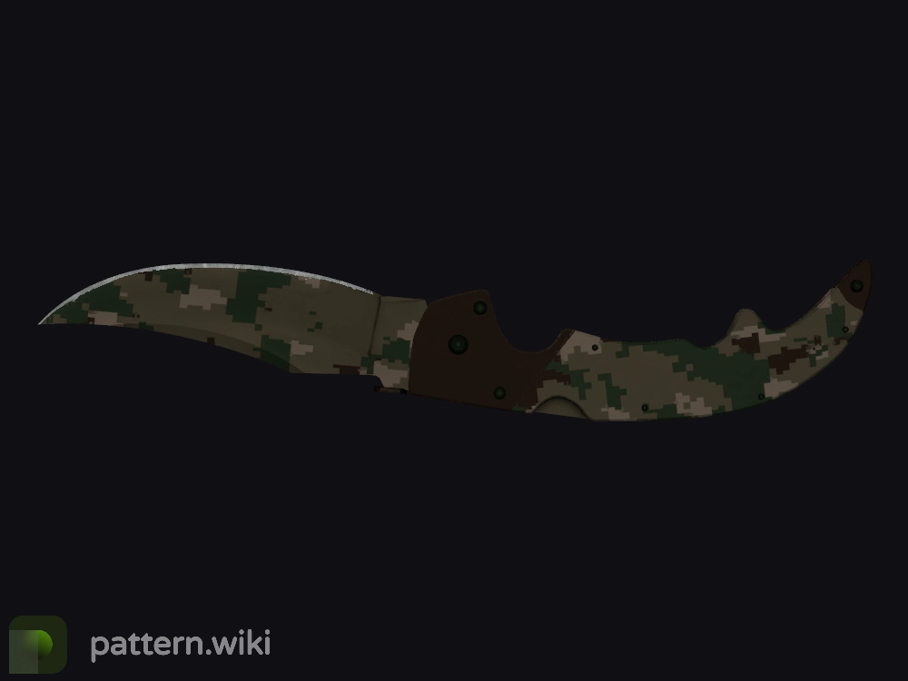 Falchion Knife Forest DDPAT seed 533