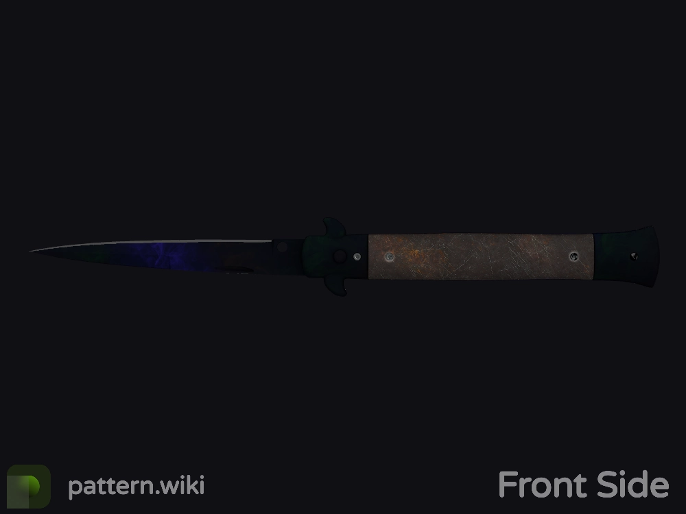 Stiletto Knife Doppler seed 649