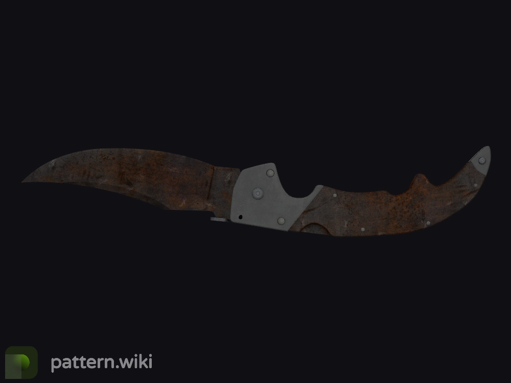 Falchion Knife Rust Coat seed 650