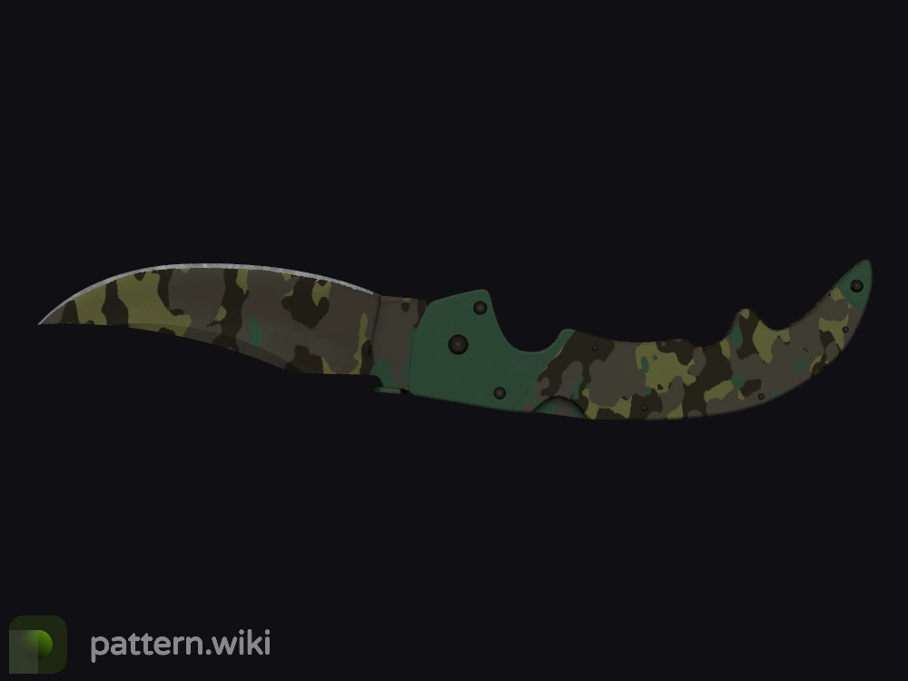 Falchion Knife Boreal Forest seed 777