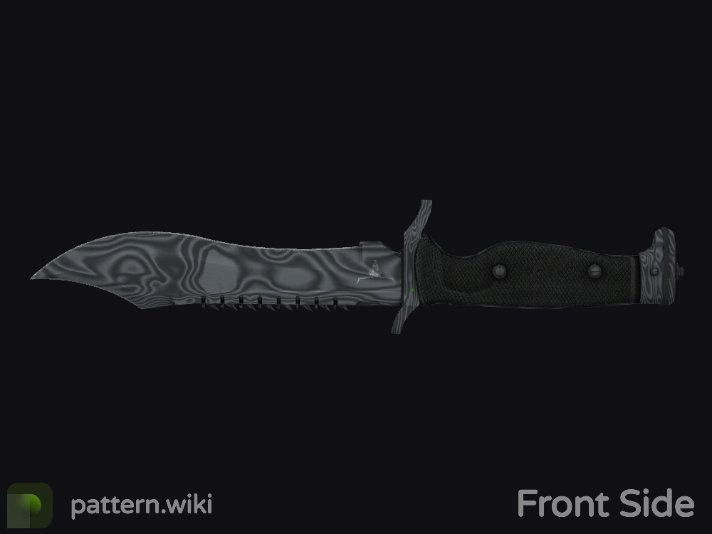 Bowie Knife Damascus Steel seed 932