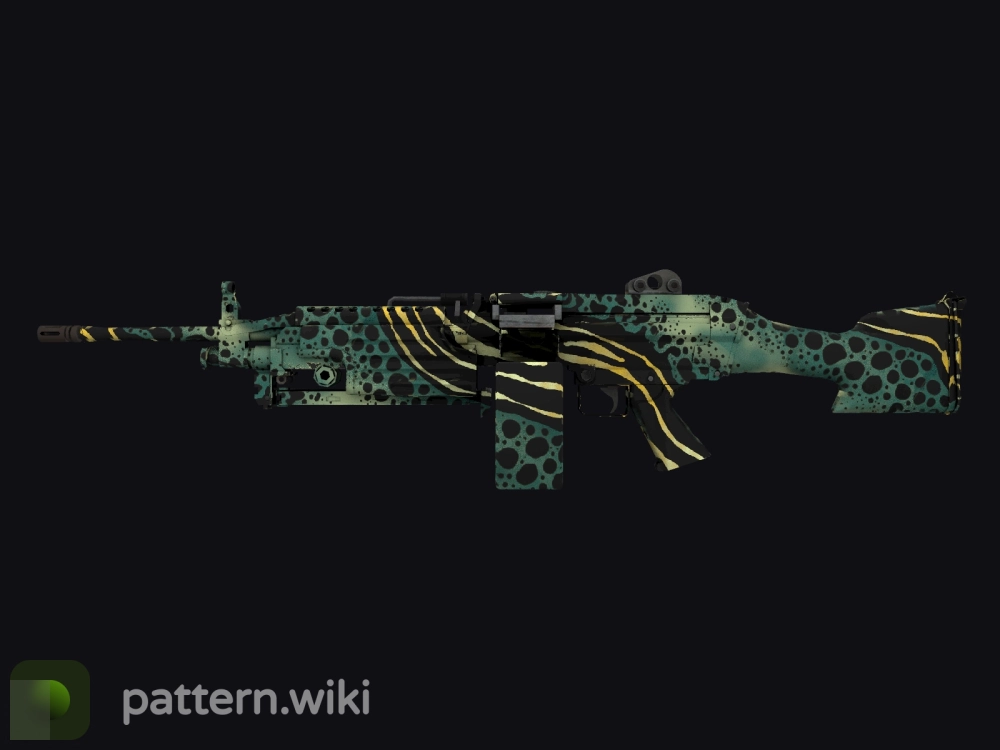 M249 Emerald Poison Dart seed 808