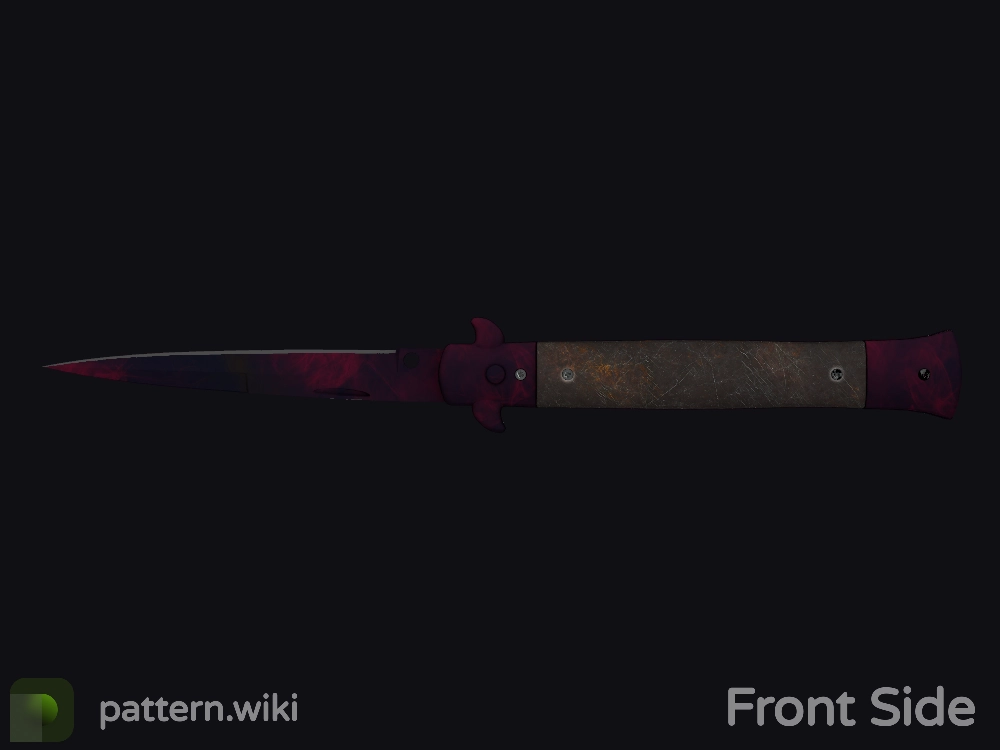 Stiletto Knife Doppler seed 428