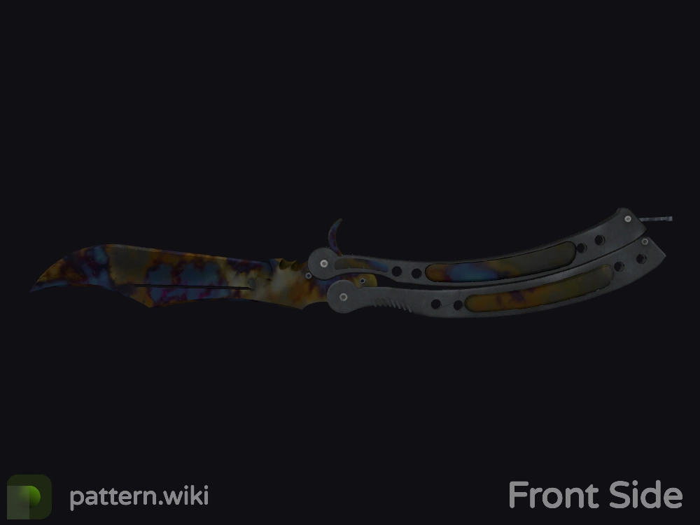 Butterfly Knife Case Hardened seed 787