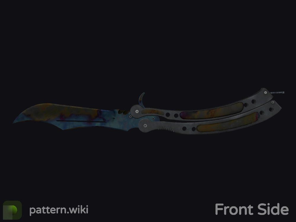 Butterfly Knife Case Hardened seed 618