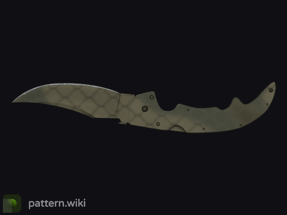 Falchion Knife Safari Mesh seed 220