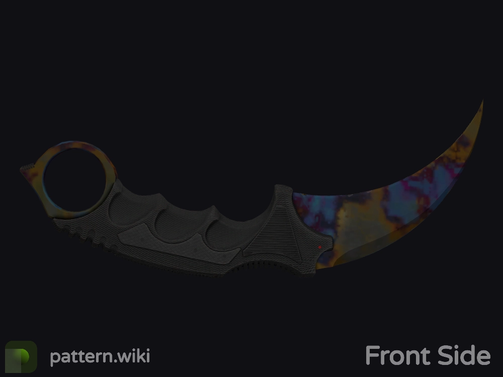 Karambit Case Hardened seed 76