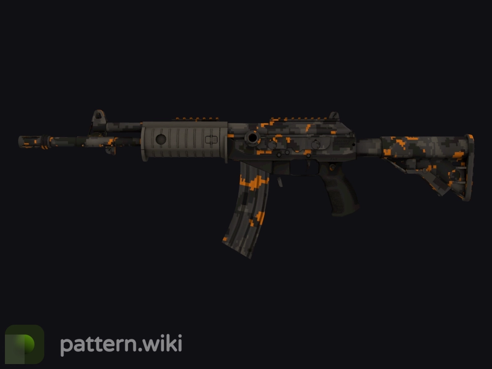 Galil AR Orange DDPAT seed 828