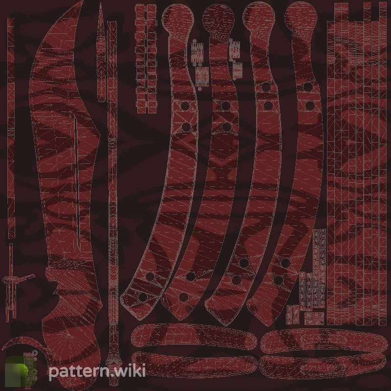 Butterfly Knife Slaughter seed 44 pattern template