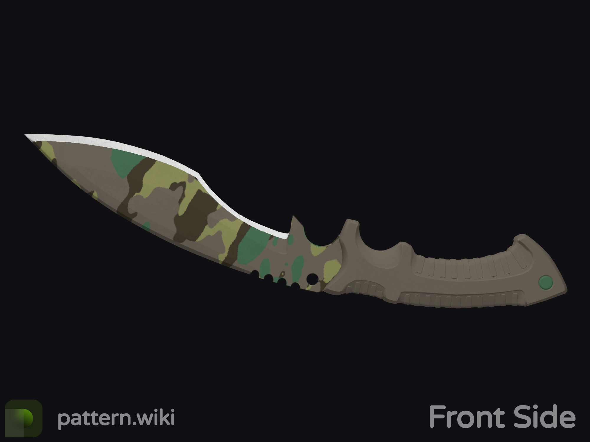 Kukri Knife Boreal Forest seed 706