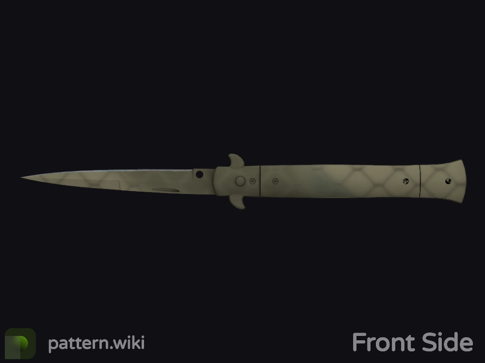 Stiletto Knife Safari Mesh seed 773